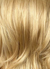 Marvel Rivals Invisible Woman Blonde Curtain Bangs Wavy Lace Front Synthetic Wig LF6114