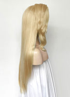 Marvel Rivals Dagger Yaki Blonde Straight Lace Front Synthetic Wig LF6122