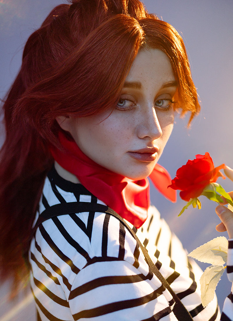 Clair Obscur: Expedition 33 Maelle Auburn Lace Front Wig