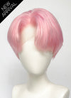 Kpop Pastel Pink Straight Lace Front Synthetic Men's Wig LF6131