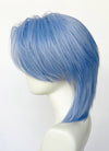 Kpop Pastel Blue Straight Lace Front Synthetic Men's Wig LF6132