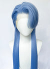 Pastel Blue Straight Lace Front Synthetic Men's Wig LF6134