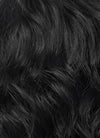 Demon Slayer: Kimetsu no Yaiba Muzan Kibutsuji Black Wavy Lace Front Synthetic Men's Wig LF6136