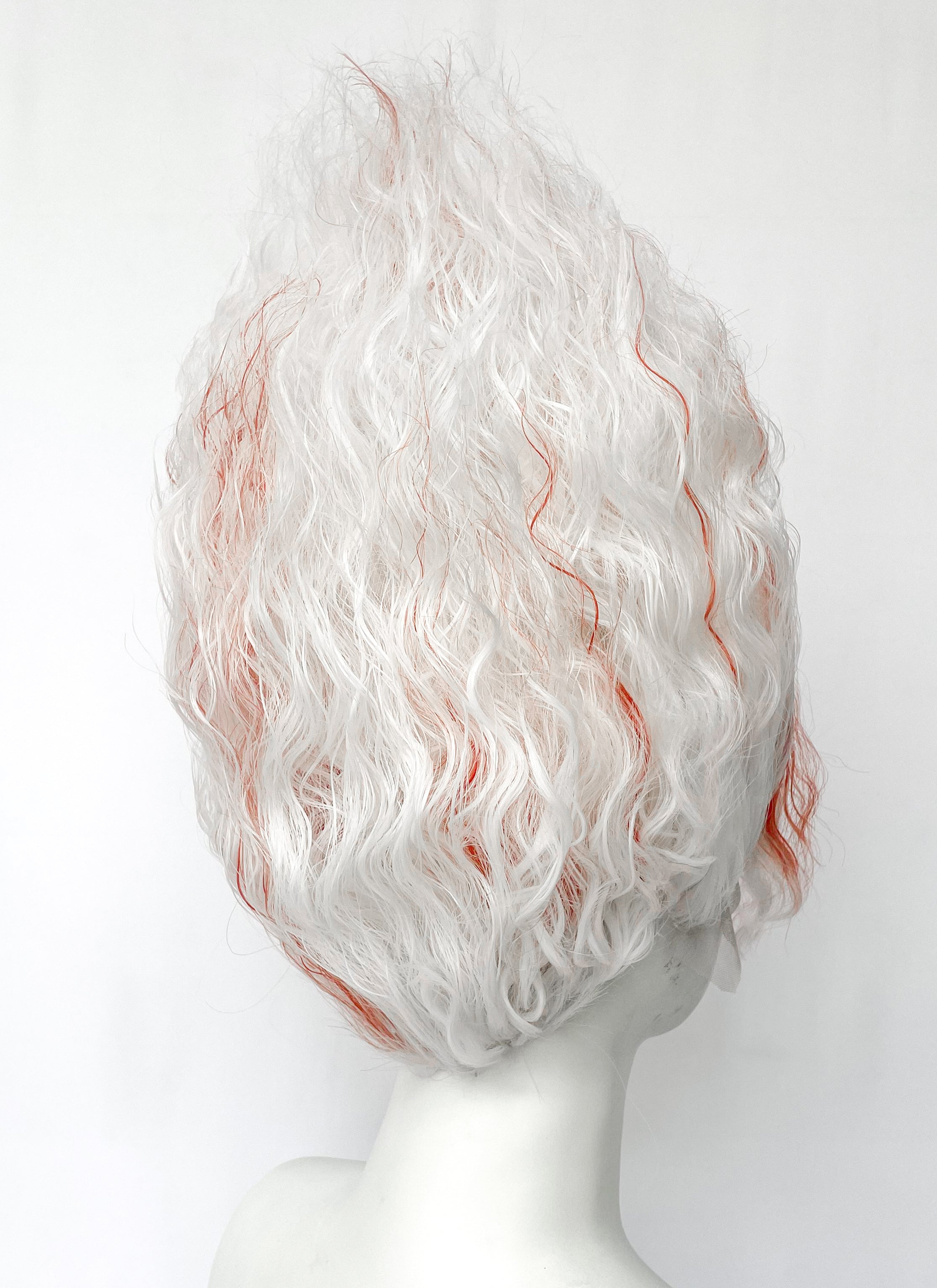 DAN DA DAN Okarun Ken Takakura White Mixed Red Wavy Lace