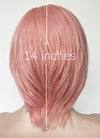 Pink Straight Lace Front Synthetic Hair Wig LF6142
