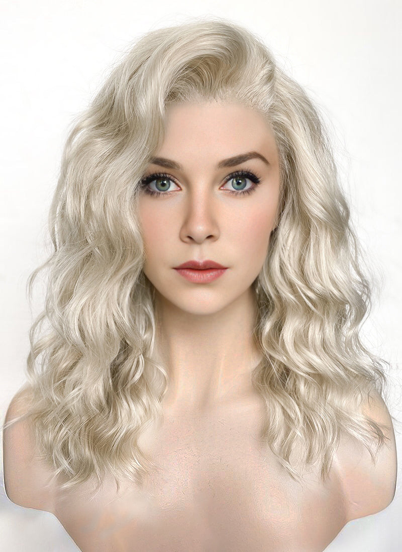 The Fantastic Four Invisible Woman Sue Storm Light Ash Blonde Wavy