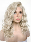 The Fantastic Four Invisible Woman Sue Storm Light Ash Blonde Wavy Lace Front Synthetic Hair Wig LF6144