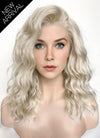 The Fantastic Four Invisible Woman Sue Storm Light Ash Blonde Wavy Lace Front Synthetic Hair Wig LF6144