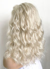 The Fantastic Four Invisible Woman Sue Storm Light Ash Blonde Wavy Lace Front Synthetic Hair Wig LF6144