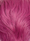 KPop Demon Hunters Saja Boys Abby Hot Pink Straight Lace Front Synthetic Men's Wig LF6145