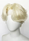 Light Blonde Wavy Lace Front Synthetic Men's Wig LF6149