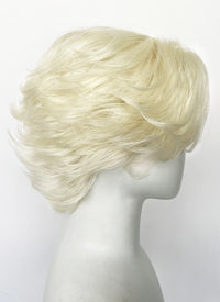 Light Blonde Wavy Lace Front Synthetic Men's Wig LF6149