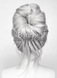 Baldur's Gate 3 Minthara Yaki Silver Grey Braided Lace Front Synthetic Wig LF6152