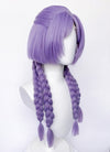 League of Legends Yunara Purple Braided Yaki Lace Front Synthetic Wig LF6156