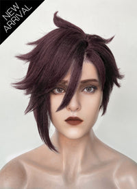 Dispatch Courtney Invisigal Deep Violet Straight Yaki Lace Front Synthetic Hair Wig LF6159