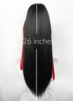 Mo Dao Zu Shi Grandmaster of Demonic Cultivation Wei Wuxian Jet Black Ponytail Lace Front Wig LF6184