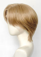 Mixed Blonde Straight Lace Front Synthetic Men's Wig NM008