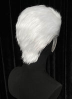 Critical Role The Legend of Vox Machina Percy Straight Pure White 13" x 5" Lace Top Synthetic Men's Wig LF6196