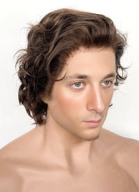 The Bear Carmen 'Carmy' Berzatto Wavy Brunette Lace Front Synthetic Men's Wig LF8008
