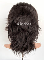 The Penguin Sofia Falcone Brunette Wavy Lace Front Synthetic Wig LF8043