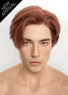 Auburn Straight Lace Front Synthetic Men's Wig LF8048