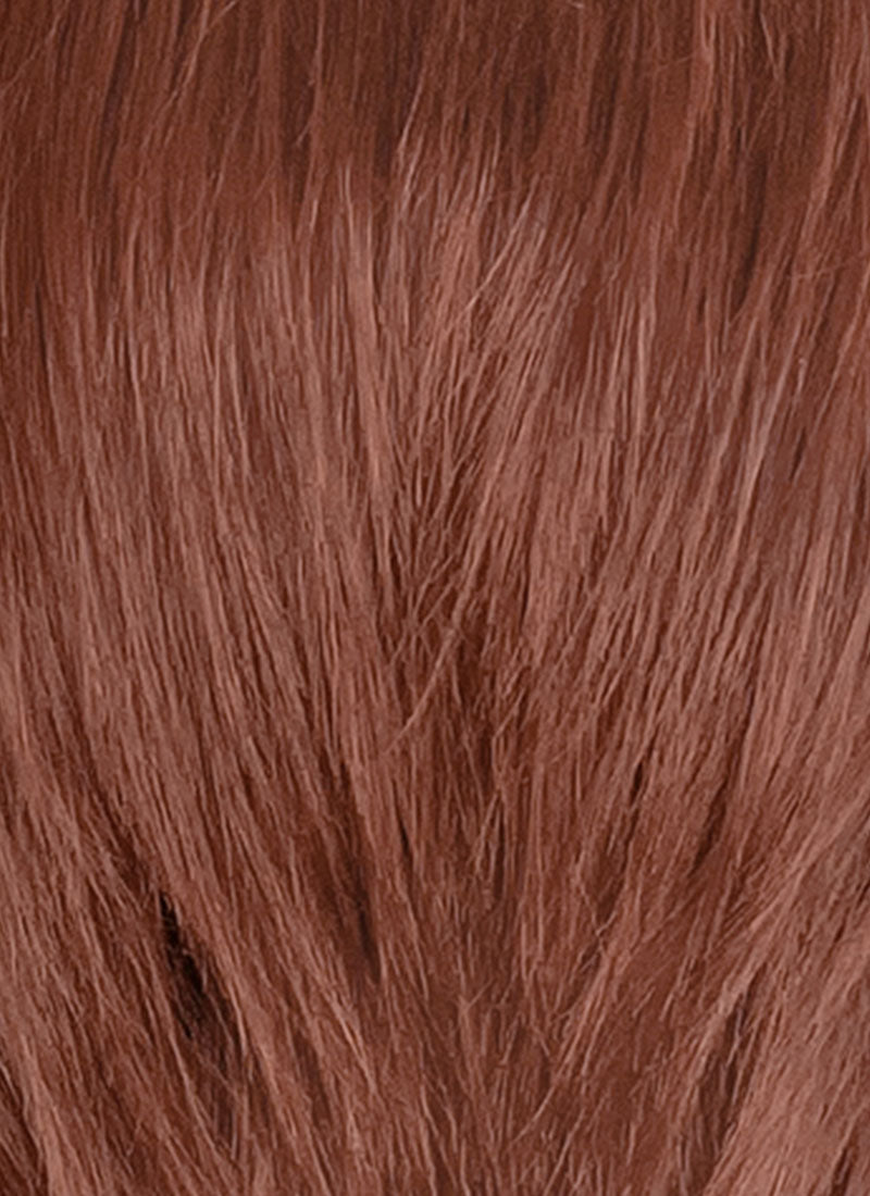 Auburn Straight Lace Front Synthetic Men's Wig LF8048