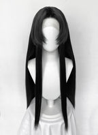 Demon Slayer: Kimetsu no Yaiba Kanae Kocho Yaki Natural Black Straight Lace Front Synthetic Wig LF8050