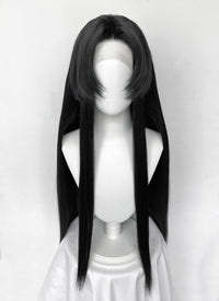 Demon Slayer: Kimetsu no Yaiba Kanae Kocho Yaki Natural Black Straight Lace Front Synthetic Wig LF8050