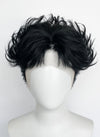 DAN DA DAN Ken Takakura Okarun Black Wavy Lace Front Synthetic Men's Wig LF8063
