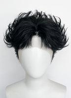 DAN DA DAN Ken Takakura Okarun Black Wavy Lace Front Synthetic Men's Wig LF8063