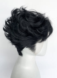 DAN DA DAN Ken Takakura Okarun Black Wavy Lace Front Synthetic Men's Wig LF8063