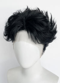DAN DA DAN Ken Takakura Okarun Black Wavy Lace Front Synthetic Men's Wig LF8063