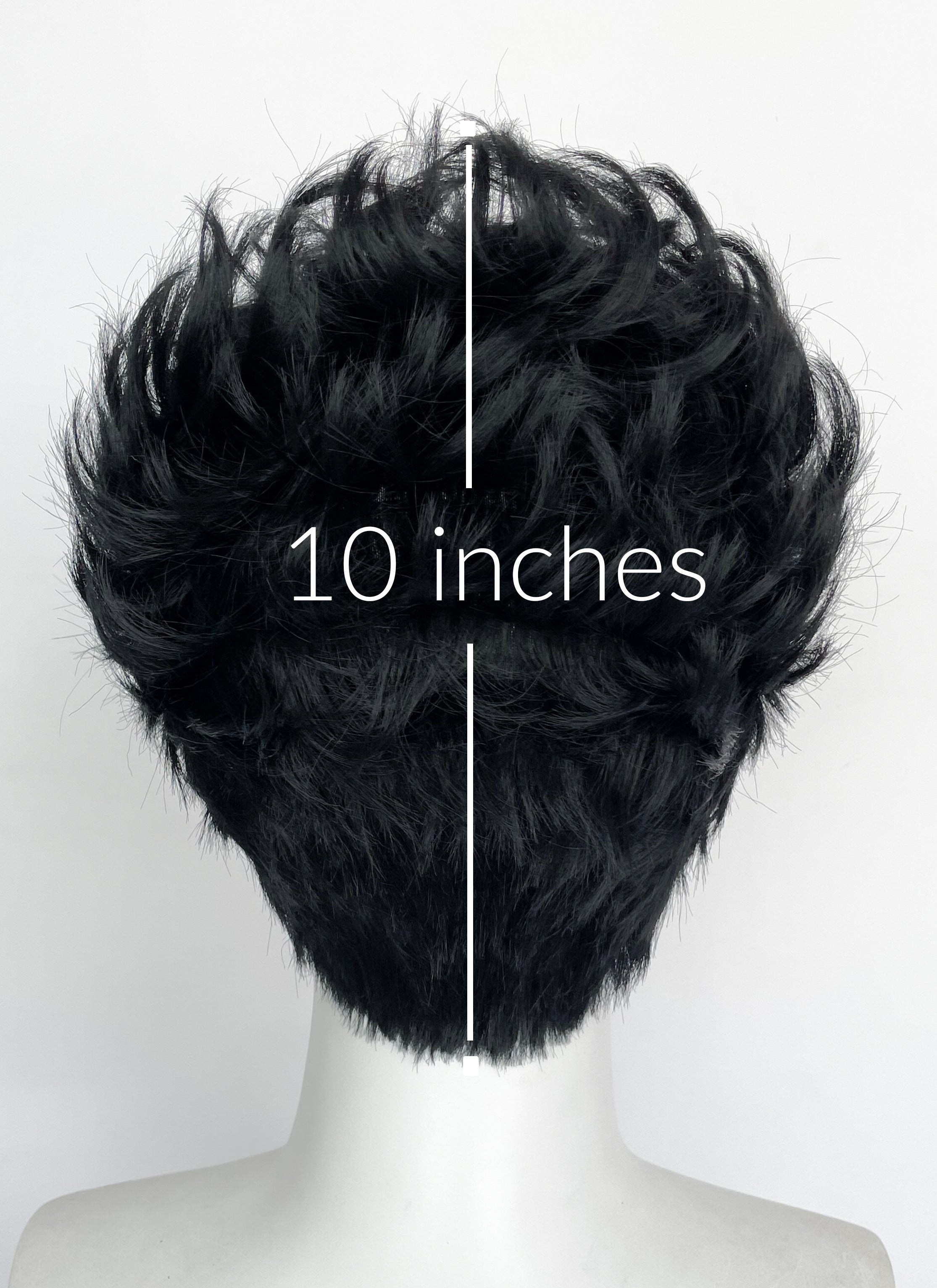 DAN DA DAN Ken Takakura Okarun Black Wavy Lace Front