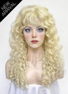 Wednesday Creepy Doll Blonde Curly Lace Front Synthetic Wig LF8073
