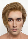 Medium Blonde Straight Lace Front Synthetic Men's Wig LF8078