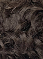 Brunette Wavy Lace Front Synthetic Men's Wig LF8082