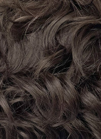Brunette Wavy Lace Front Synthetic Men's Wig LF8082