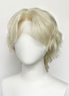 Pastel Ash Blonde Wavy Lace Front Synthetic Hair Wig LF8086