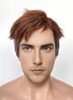 Dispatch Robert Robertson III Mecha Man Brown Straight Lace Front Synthetic Men's Wig LF8089