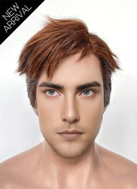 Dispatch Robert Robertson III Mecha Man Brown Straight Lace Front Synthetic Men's Wig LF8089