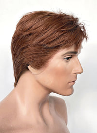 Dispatch Robert Robertson III Mecha Man Brown Straight Lace Front Synthetic Men's Wig LF8089