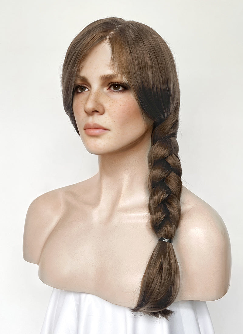 Red Dead Redemption 2 Sadie Adler Brunette Straight Lace Front Synthetic Wig LF8105