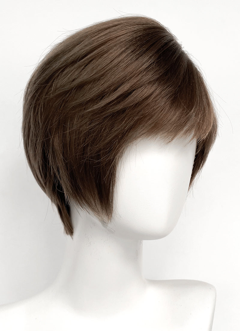 Resident Evil Rebecca Chambers Brunette Straight Lace Front Synthetic Wig LF8115