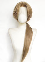 Medium Blonde Ponytail Lace Front Synthetic Hair Wig LF8123
