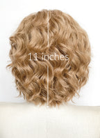 Golden Blonde Wavy Lace Front Synthetic Wig LF8125