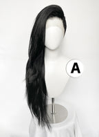 Long Lace Front Wig with Shaved Side - 3 Styles Available | Multiple Colors | Free 2 Wig Caps Included LF8126