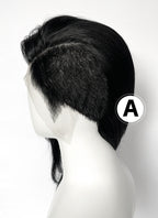 Long Lace Front Wig with Shaved Side - 3 Styles Available | Multiple Colors | Free 2 Wig Caps Included LF8126