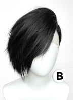 Short Lace Front Wig with Shaved Side - 2 Styles Available | Multiple Colors | Free 2 Wig Caps Included LF8127
