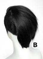 Short Lace Front Wig with Shaved Side - 2 Styles Available | Multiple Colors | Free 2 Wig Caps Included LF8127