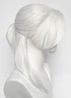 White Braided Lace Front Synthetic Men's Wig LF8132